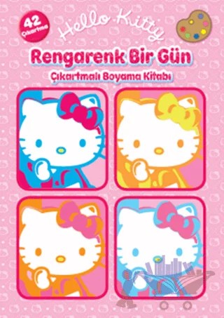 Hello Kitty - Rengarenk Bir Gün – Kolektif – Doğan Egmont Yayıncılık kitap kapağı
