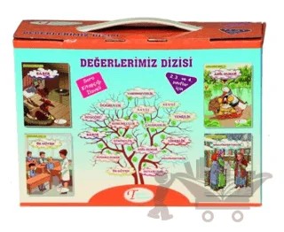 Değerlerimiz Kutulu Set (16 Kitap) – Ferzende Tanışır, Elif K. Tanışır – Tanışır Yayınları kitap kapağı
