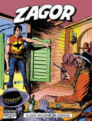 Zagor Klasik Maceralar Dizisi Sayı: 42 – Guido Nolitta – Lal Kitap kitap kapağı