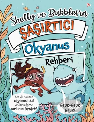 Shelly ve Bubbles'ın Șașırtıcı Okyanus Rehberi – Tracey Turner – Orenda kitap kapağı