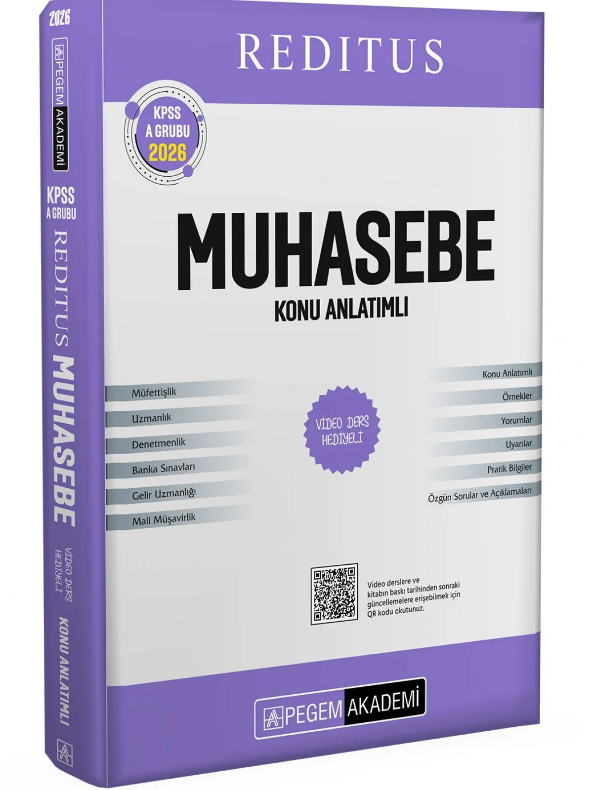 KPSS A Grubu Reditus Muhasebe Konu Anlatımlı – Kolektif – Pegem Akademi Yayıncılık kitap kapağı
