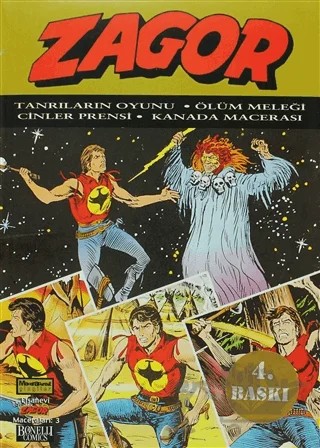 Efsanevi Zagor 3 – Mauro Boselli – Oğlak Yayıncılık kitap kapağı