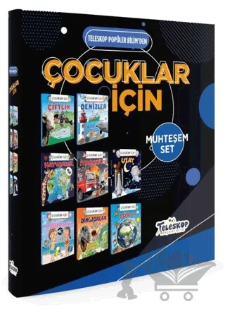 Çocuklar İçin Serisi (8 Kitap Set) – Kolektif – Teleskop Popüler Bilim kitap kapağı