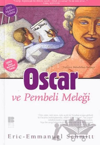 Oscar ve Pembeli Meleği – Eric-Emmanuel Schmitt – Bilge Kültür Sanat kitap kapağı