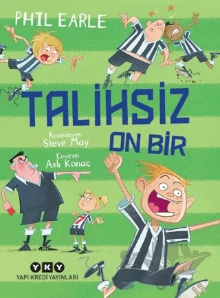 Talihsiz On Bir – Phil Earle – Yapı Kredi Yayınları kitap kapağı