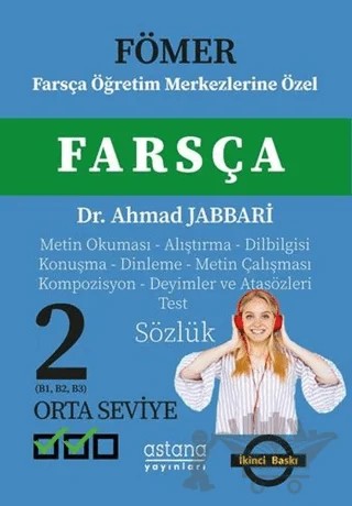 Fömer - Farsça 2 (Orta Seviye) – Ahmad Jabbari – Astana Yayınları kitap kapağı