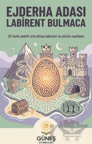 Ejderha Adası Labirent Bulmaca – Kolektif – Güneş Kitabevleri Yayınları kitap kapağı