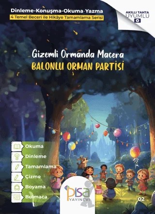 Balonlu Orman Partisi – Kolektif – Pisa Yayınevi kitap kapağı