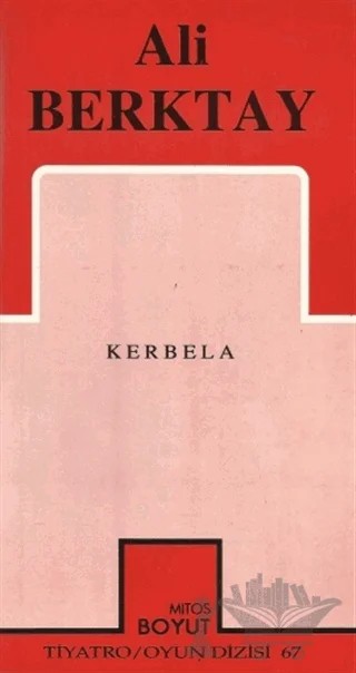 Kerbela – Ali Berktay – Mitos Boyut Yayınları kitap kapağı