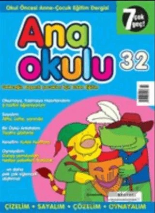 Anaokulu Sayı: 32 Anne-Çocuk Eğitim Dergisi – Boyut Yayın Grubu kitap kapağı