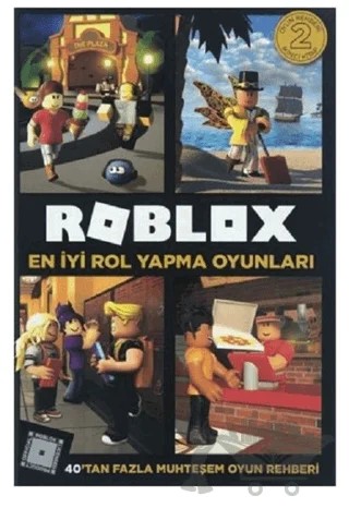 Roblox - En İyi Rol Yapma Oyunları – Alex Cox, Alex Witshire – Doğan Egmont Yayıncılık kitap kapağı