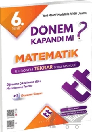 6. Sınıf Matematik İlk Dönem Tekrar Fasikülü – Kolektif – Talentteam Yayıncılık kitap kapağı