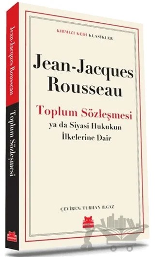 Toplum Sözleşmesi – Jean-Jacques Rousseau – Kırmızı Kedi Yayınevi kitap kapağı