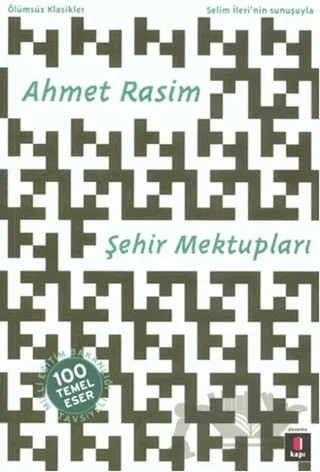 Şehir Mektupları – Ahmet Rasim – Kapı Yayınları kitap kapağı
