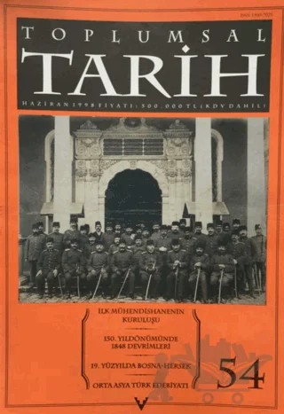 Toplumsal Tarih Dergisi Sayı: 54 – Tarih Vakfı Yurt Yayınları - Toplumsal Tarih Dergisi kitap kapağı