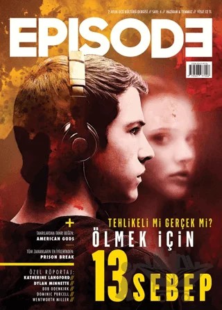 Episode Dizi Kültürü Dergisi Sayı: 4 Haziran - Temmuz 2017 – Episode Dergisi kitap kapağı