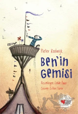 Ben'in Gemisi – Pieter Koolwijk – Can Çocuk Yayınları kitap kapağı