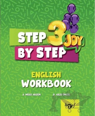 3. Sınıf Step By Step Joy Englısh Wb 2019 – Kolektif – Harf Eğitim Yayıncılık kitap kapağı