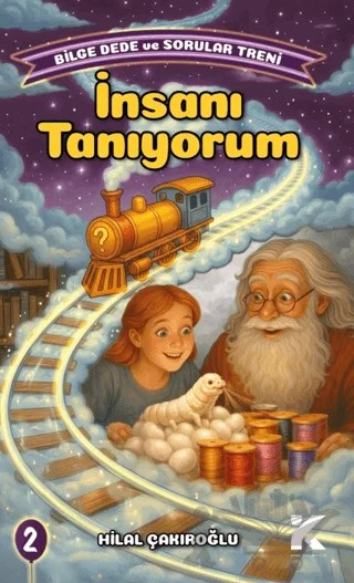Bilge Dede ve Sorular Treni 2 - İnsanı Tanıyorum – Hilal Çakıroğlu – Kiba Yayımcılık kitap kapağı