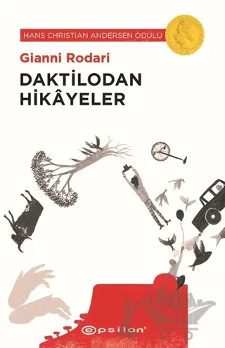 Daktilodan Hikayeler – Gianni Rodari – Epsilon Yayınevi kitap kapağı