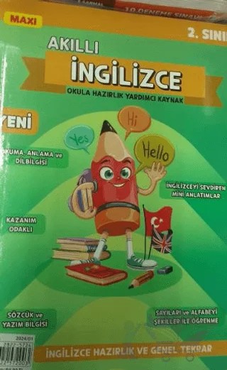 Maxi Akıllı 2. Sınıf İngilizce – Kolektif – Maxi Yayıncılık kitap kapağı