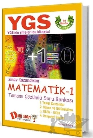YGS Matematik Soru Bankası – Kolektif – Dahi Adam Yayıncılık kitap kapağı