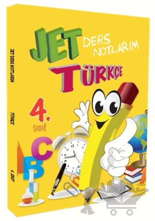4. Sınıf Türkçe Ders Notlarım – Kolektif – Jet Yayınevi kitap kapağı
