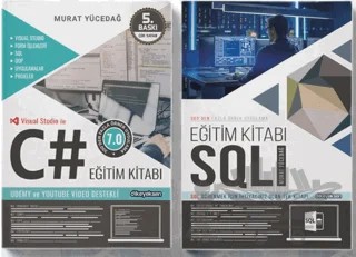 2'li C# ve SQL Eğitim Seti – Murat Yücedağ – Dikeyeksen Yayın Dağıtım kitap kapağı