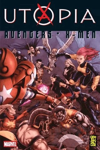 Avengers - X-Men : Utopia 2 – Matt Fraction – Gerekli Şeyler Yayıncılık kitap kapağı