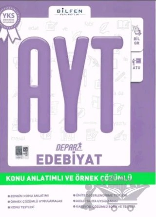 AYT Edebiyat Depar Konu Anlatımlı ve Örnek Çözümlü – Kolektif – Bilfen Yayıncılık kitap kapağı