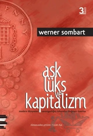 Aşk Lüks ve Kapitalizm – Werner Sombart – Pharmakon Kitap kitap kapağı
