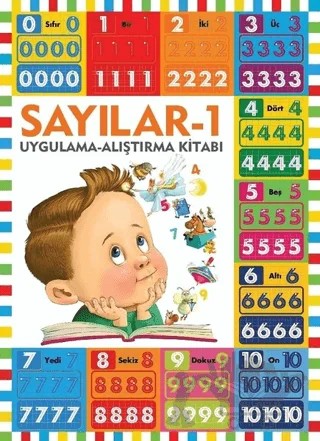 Sayılar 1 / Uygulama - Alıştırma Kitabı – Kolektif – Mor Kelebek kitap kapağı