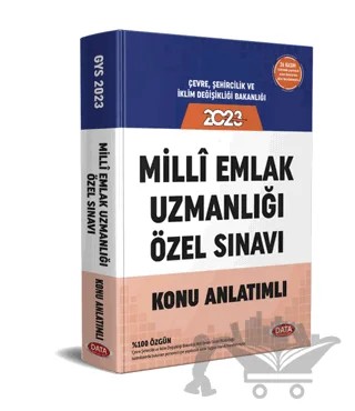 Milli Emlak Uzmanlığı Özel Sınavı Konu Anlatımlı Konu Anlatımlı – Kolektif – Data Yayınları kitap kapağı