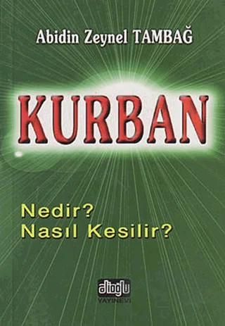 Kurban – Abidin Zeynel Tambağ – Alioğlu Yayınları kitap kapağı