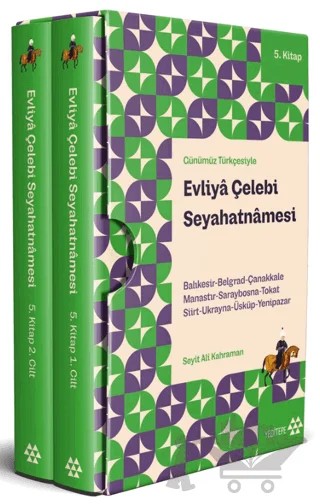 Evliya Çelebi Seyahatnamesi 5. Kitap (2 Cilt Kutulu) – Evliyâ Çelebi – Yeditepe Yayınevi kitap kapağı