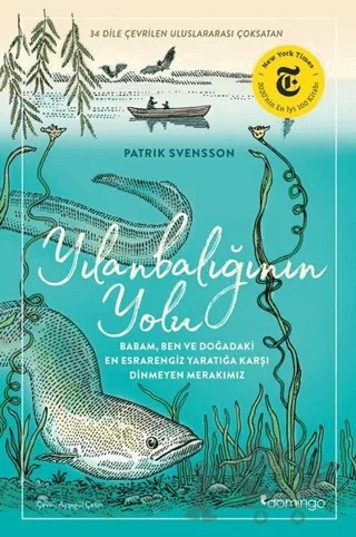 Yılanbalığının Yolu – Patrik Svensson – Domingo Yayınevi kitap kapağı