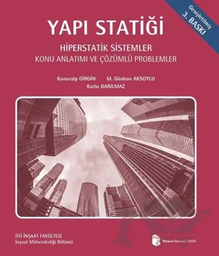 Yapı Statiği – Kutlu Darılmaz – Birsen Yayınevi kitap kapağı
