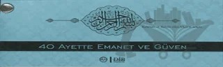40 Ayette Emanet ve Güven Kartela – İsa Yücel – Diyanet İşleri Başkanlığı kitap kapağı