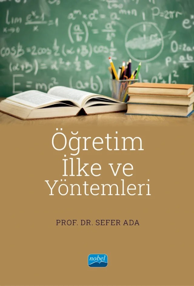 Öğretim İlke ve Yöntemleri – Sefer Ada – Nobel Akademik Yayıncılık kitap kapağı