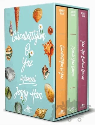 Güzelleştiğim O Yaz Üçlemesi Kutulu Özel Set (3 Kitap) – Jenny Han – Pegasus Yayınları kitap kapağı