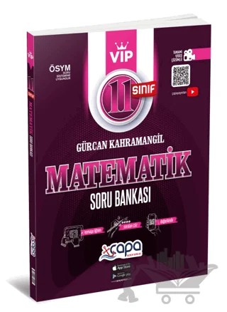 11. Sınıf Matematik Soru Bankası – Kolektif – Çapa Yayınları kitap kapağı