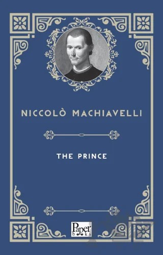 The Prince – Niccolo Machiavelli – Paper Books kitap kapağı