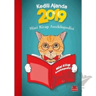 Kedili Ajanda 2019 – Kolektif – Kırmızı Kedi Yayınevi kitap kapağı