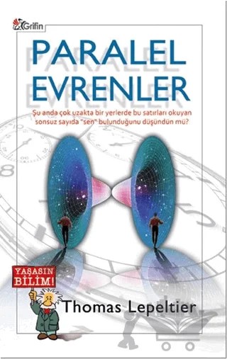 Paralel Evrenler – Thomas Lepeltier – Grifin Yayınları kitap kapağı
