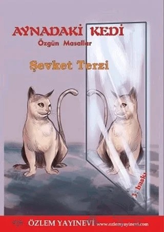Aynadaki Kedi – Şevket Terzi – Özlem Yayınevi kitap kapağı