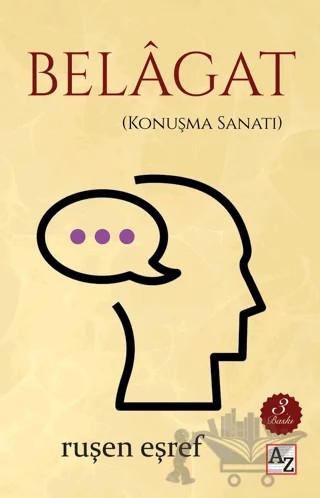 Belagat – Ruşen Eşref – Az Kitap kitap kapağı