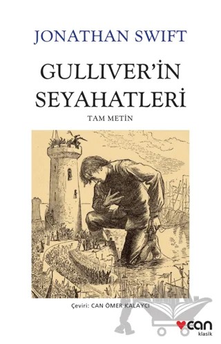 Gulliver'in Seyahatleri – Jonathan Swift – Can Yayınları kitap kapağı