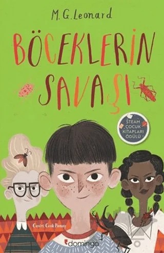 Böceklerin Savaşı – M. G. Leonard – Domingo Yayınevi kitap kapağı
