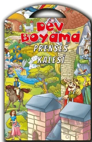 Dev Boyama - Prenses Kalesi – Kolektif – Yağmur Çocuk kitap kapağı