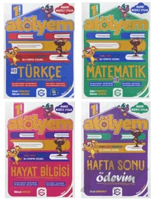 1. Sınıf 2. Dönem Atölyem Seti (4 Kitap) – Sibel Zereyalp, Gülcan Gençer – Arı Yayıncılık kitap kapağı